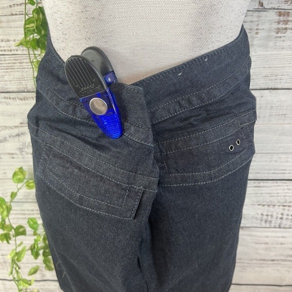 Converse One Star Skirt size 28 Denim Jean Straight Knee Casual Stretch Slim - Picture 8 of 11